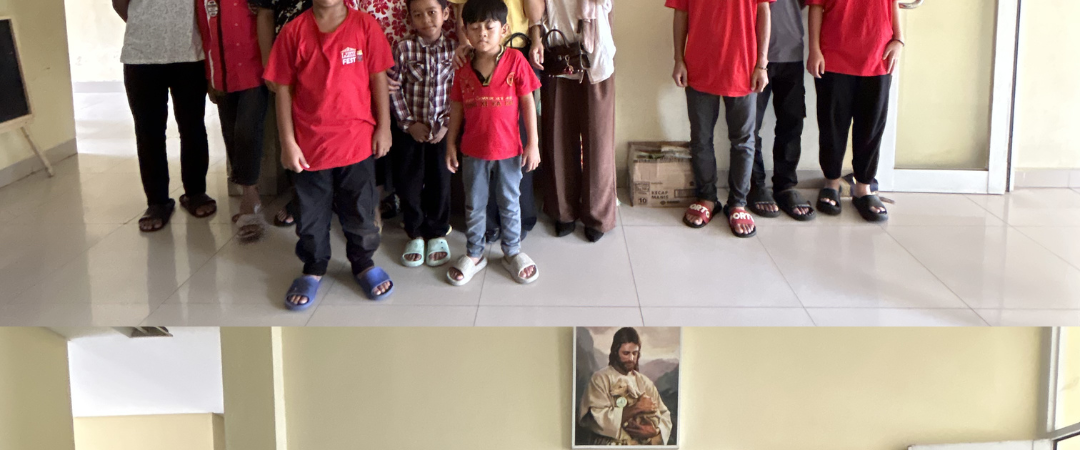 OAKON Berbagi Kebahagiaan Bersama Panti Asuhan Asih Lestari
